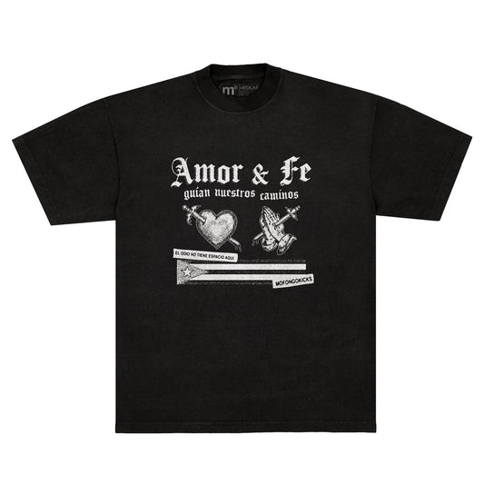 Amor & Fe Tee (Black)