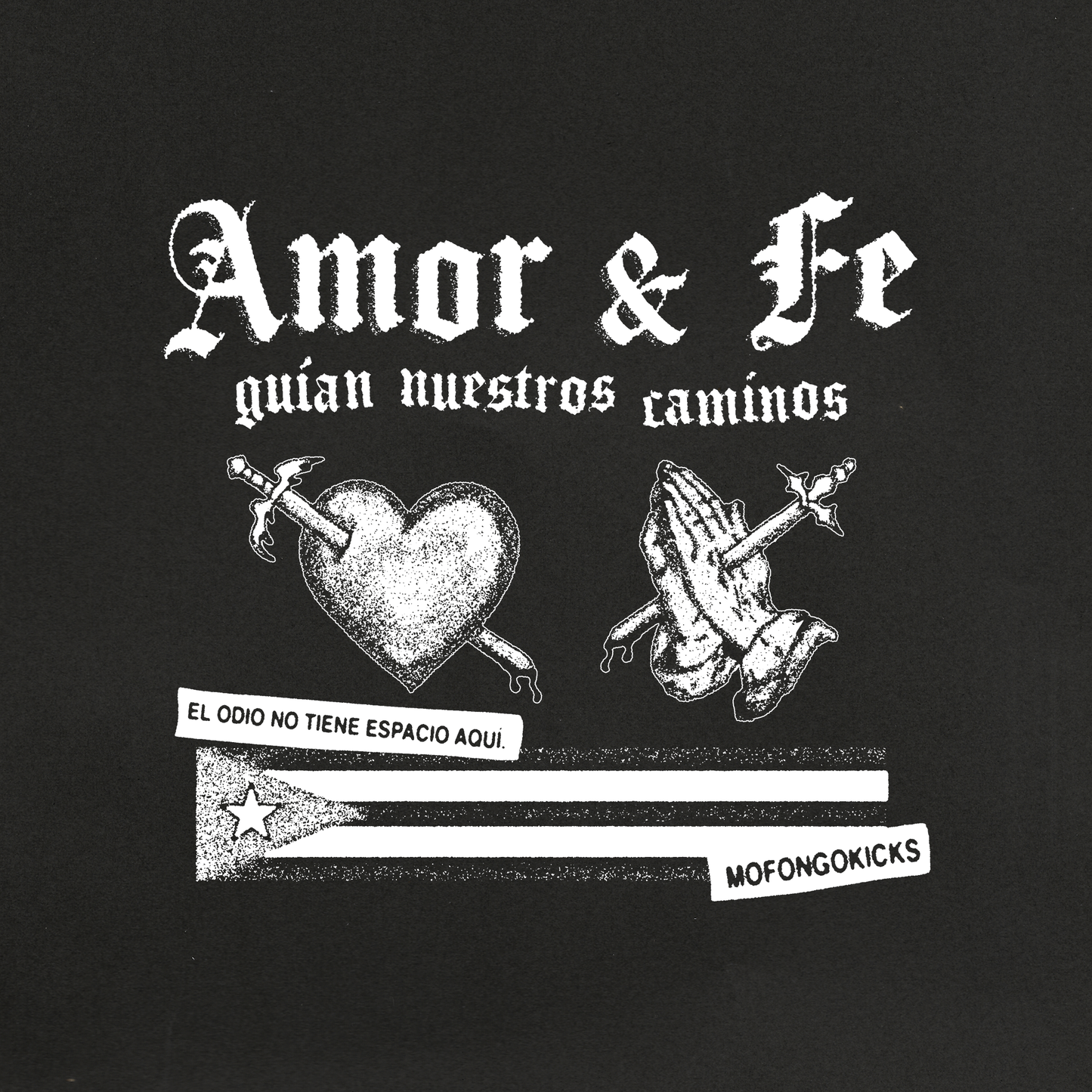 Amor & Fe Tee (Black)