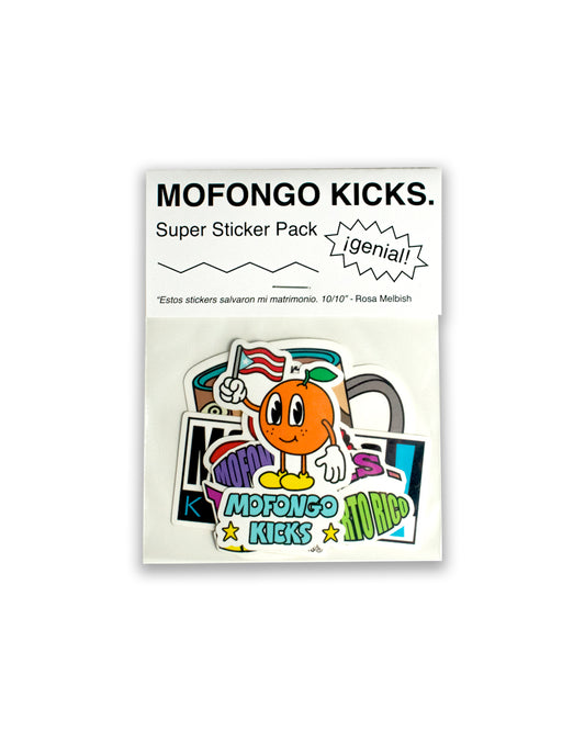 Mofongo Kicks™ Super Sticker Pack